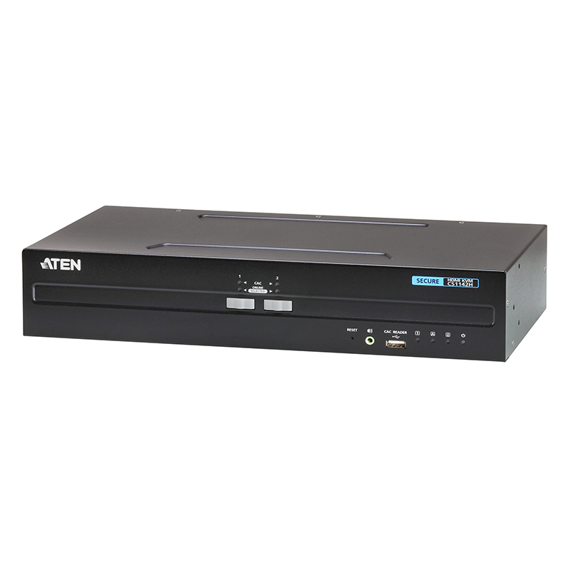 ATEN - CS1142H - Commutateur KVM sécurisé 2P HDMI 4K double écran NPR