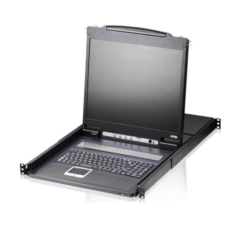 ATEN - CL1316N-ATA-XG - Commutateur KVM LCD 19"" monorail 16P USB-VG