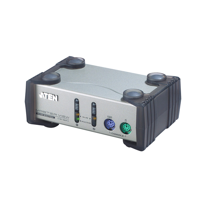ATEN - CS82AC-AT - Commutateur KVM VGA PS/2 2 ports
