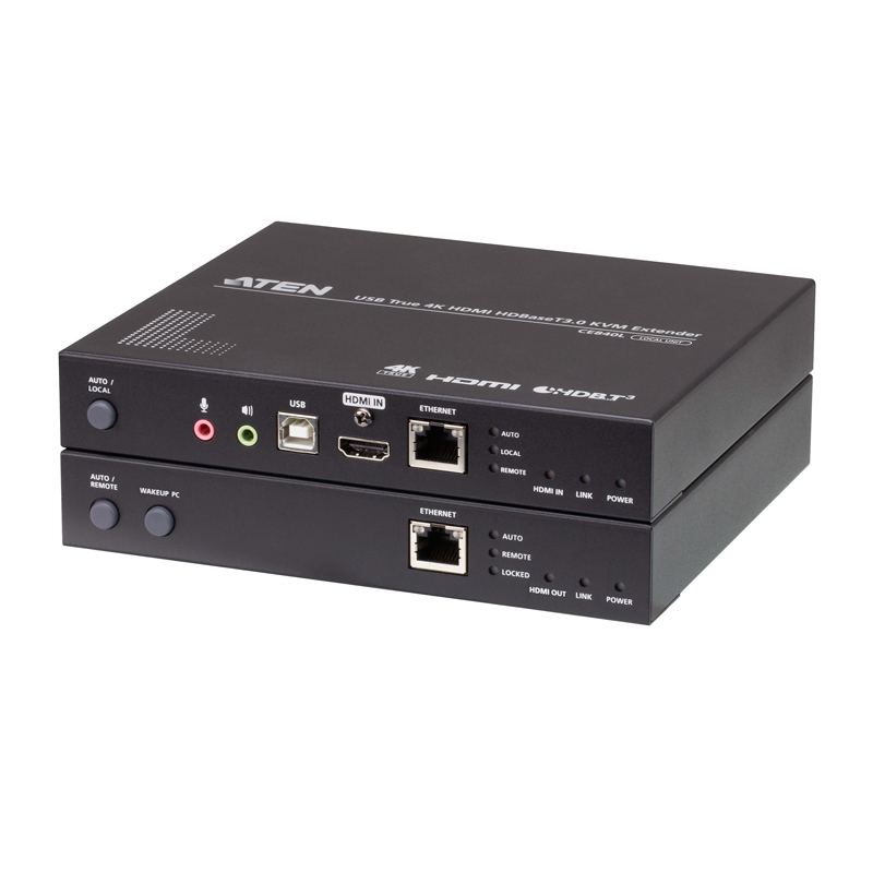 ATEN - CE840-AT-G - USB True 4K HDMI HDBaseT 3.0 Extensions KVM