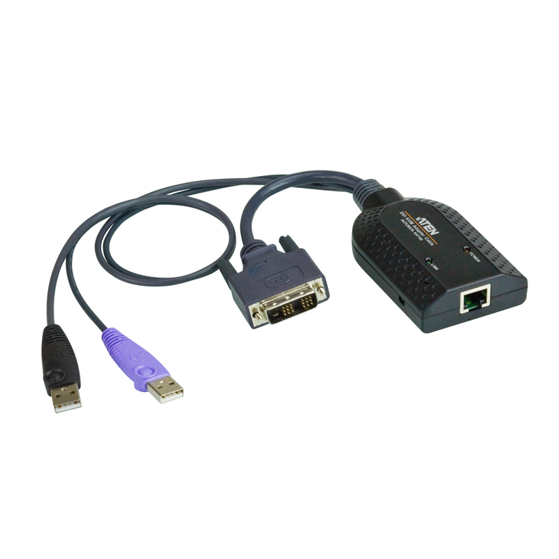 ATEN - KA7166-AX - Adaptateur KVM de support virtuel DVI USB