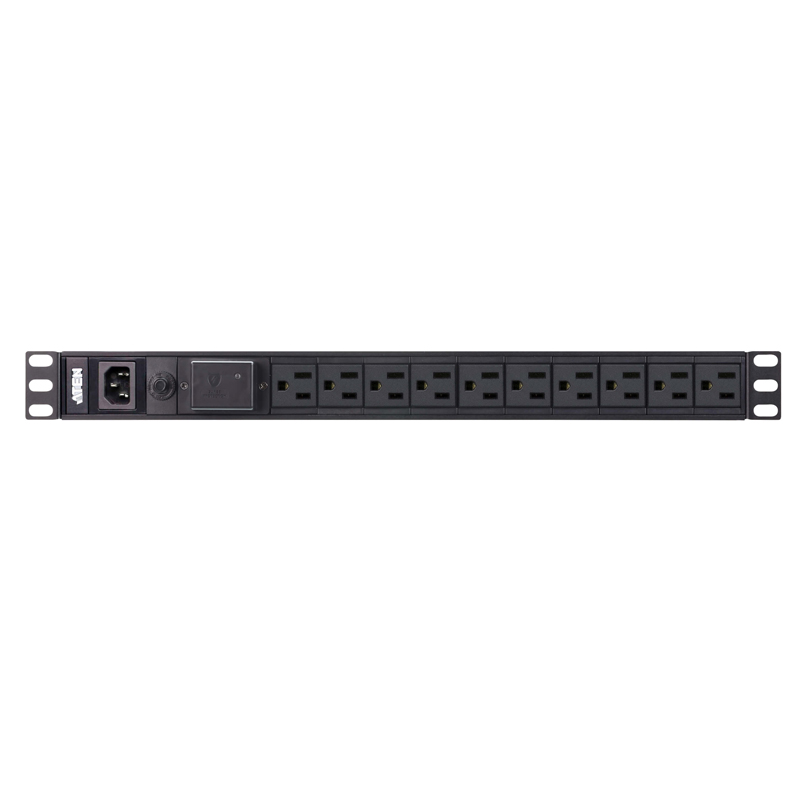 ATEN - PE0110SG-AT-G - PDU 1U de base - protection contre surtension
