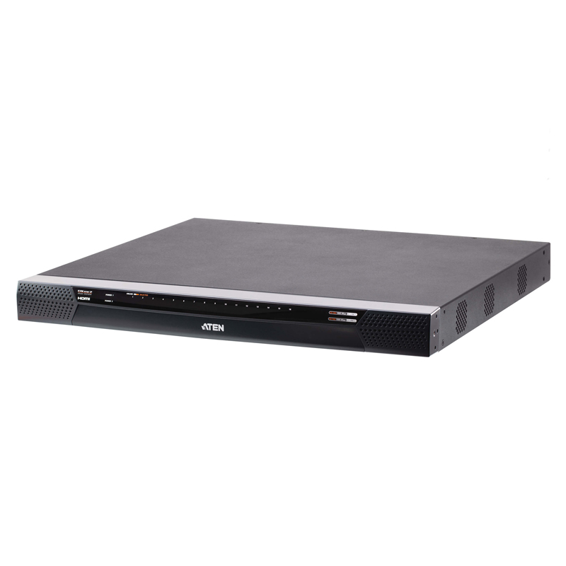 ATEN - KN2116VB-AX-G-P - Commutateur KVM sur IP Cat 5 à 16 ports