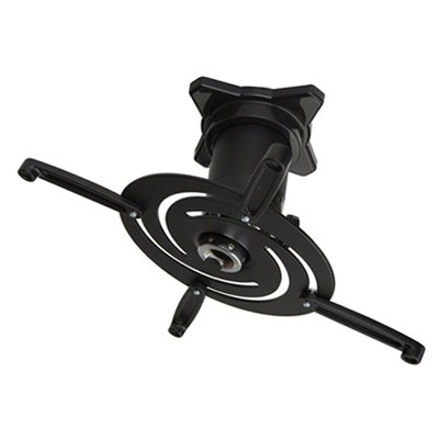 Support plafond pour Vidéoprojecteur Noir 14cm  +/-25° - 13Kg max-NPR