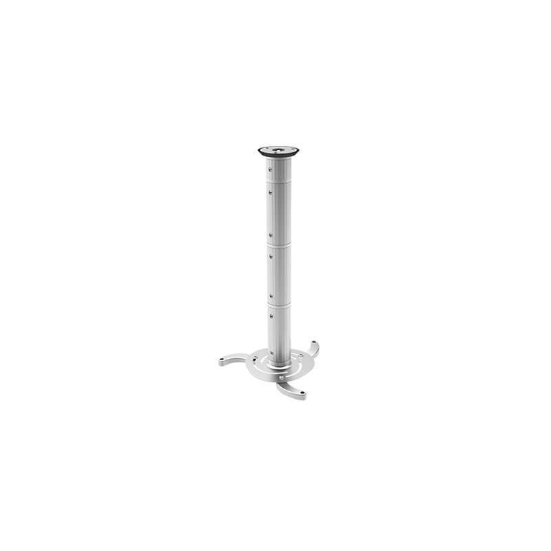 Support Vidéoprojecteur réglable de 13 à 106cm - 15Kg max - Gris