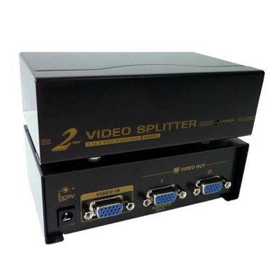 Splitter VGA 2 ports - 450Mhz - 2048x1536@60Hz - NPR