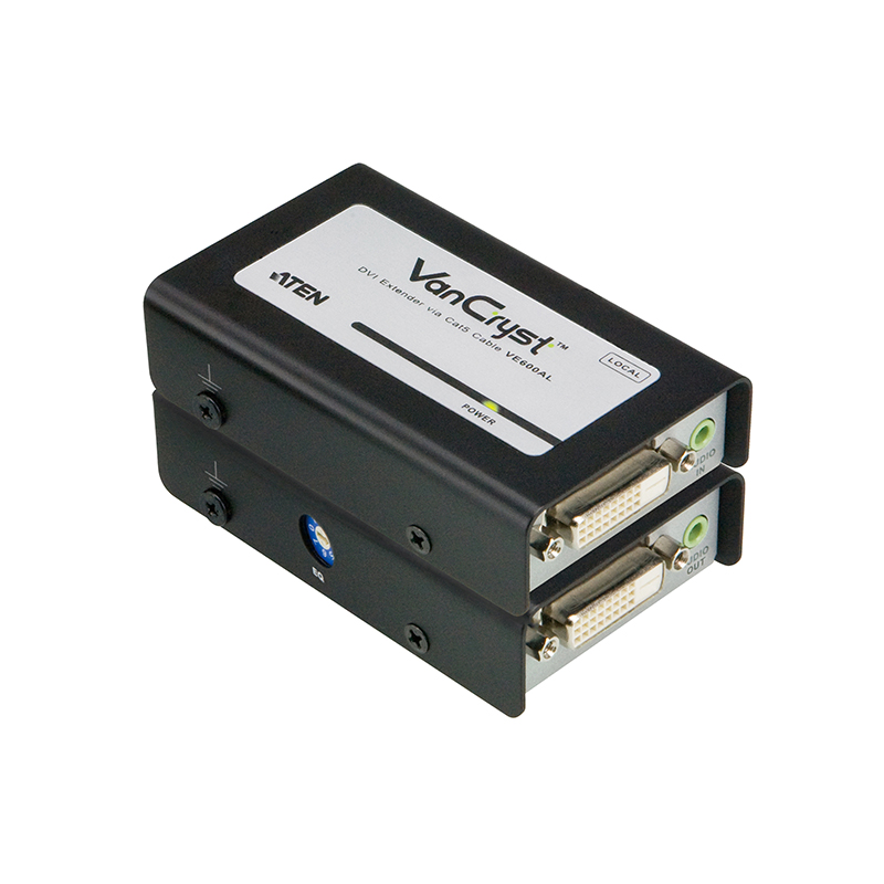 ATEN - VE600A - Extendeur DVI + audio sur cable RJ45 max 60m - NPR