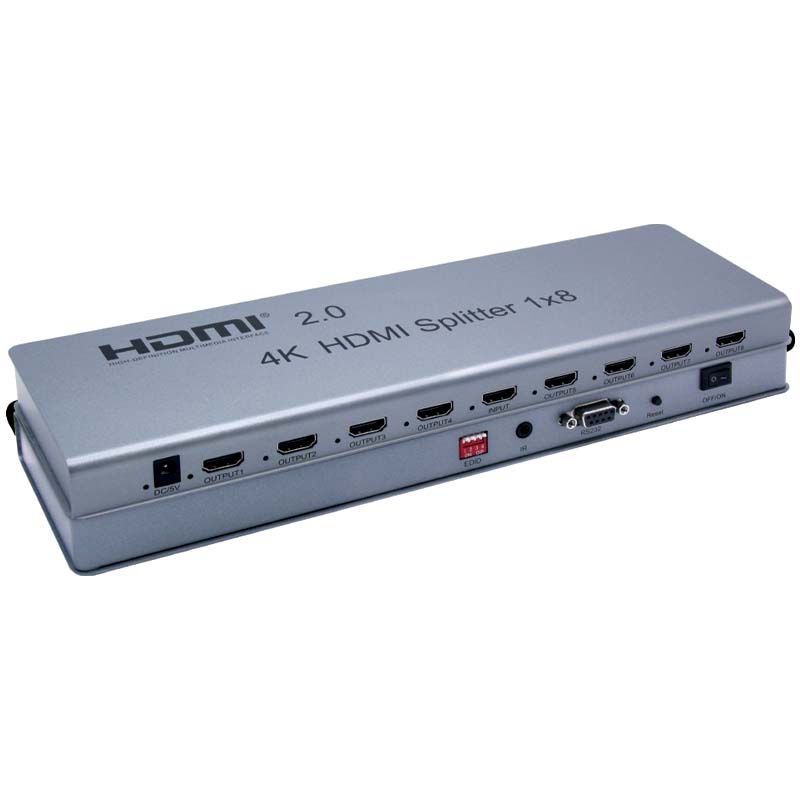 Splitter HDMI 2.0 - 8 ports - 3840x2160@60Hz - NPR