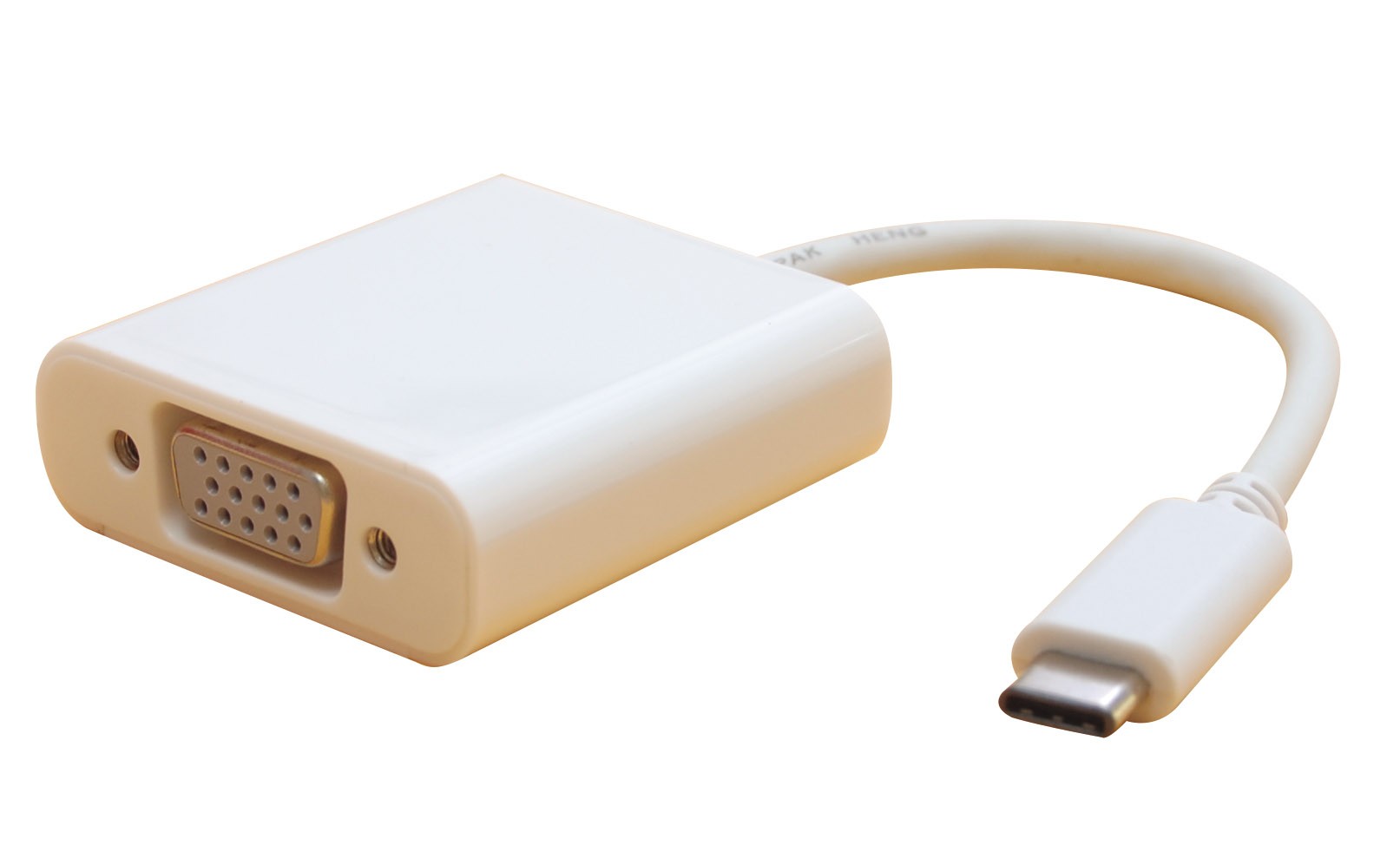 Adaptateur USB3.1 type C mâle vers VGA Femelle 1080P - 0.2m - NPR