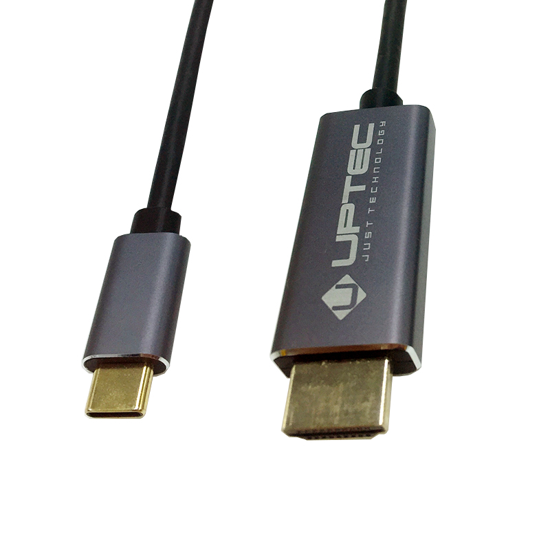 UPTEC - Cordon USB 3.1 Type C vers HDMI - 1080p - M/M - 1.8m