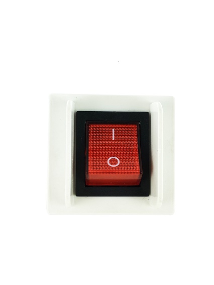 Plastron 45x45 interrupteur lumineux