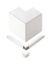 Angle externe 90° pour moulure 40x25 - Lot de 10