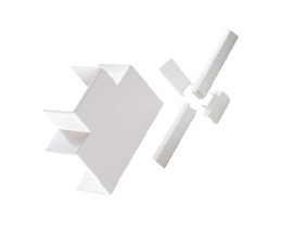 Jonction en T pour moulure 25x17 - Lot de 10