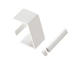 Bouchon terminal pour moulure 25x17 - Lot de 10