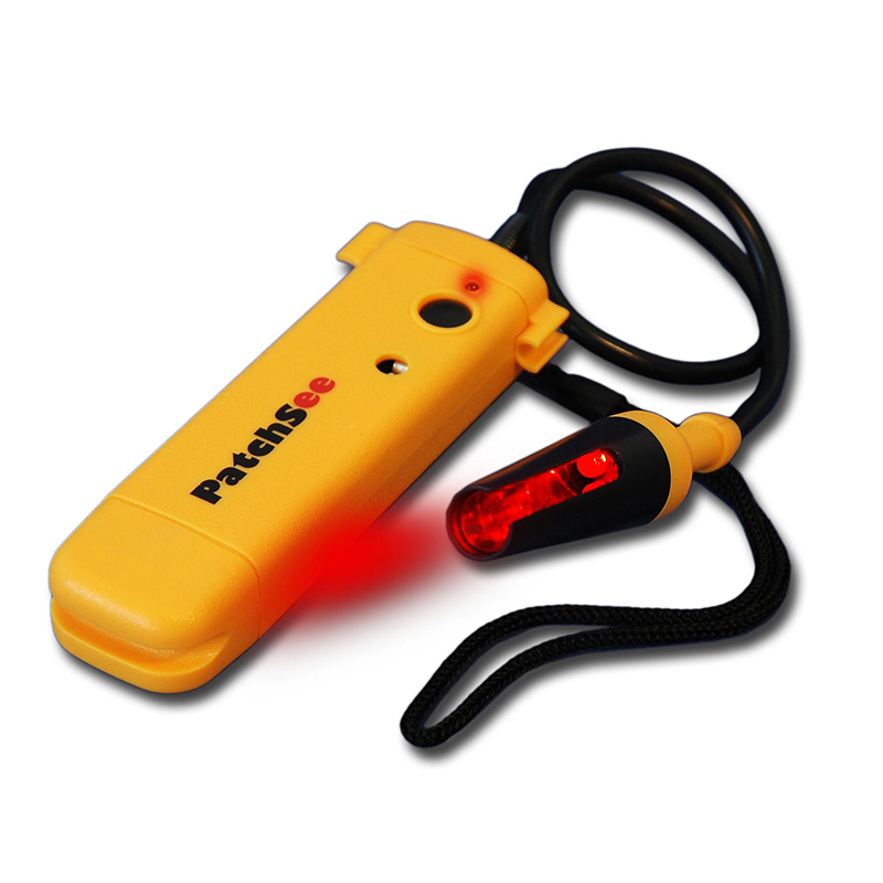 Pro-PatchLight Rouge - Injecteur de lumière + chargeur 220V