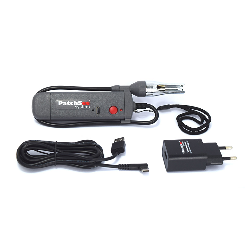 Pro-PatchLight Blanc - Injecteur de lumière + chargeur 220V