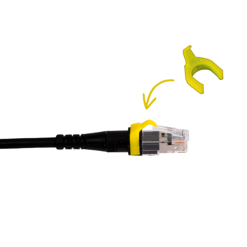 PatchClip - Jaune (boite de 50)