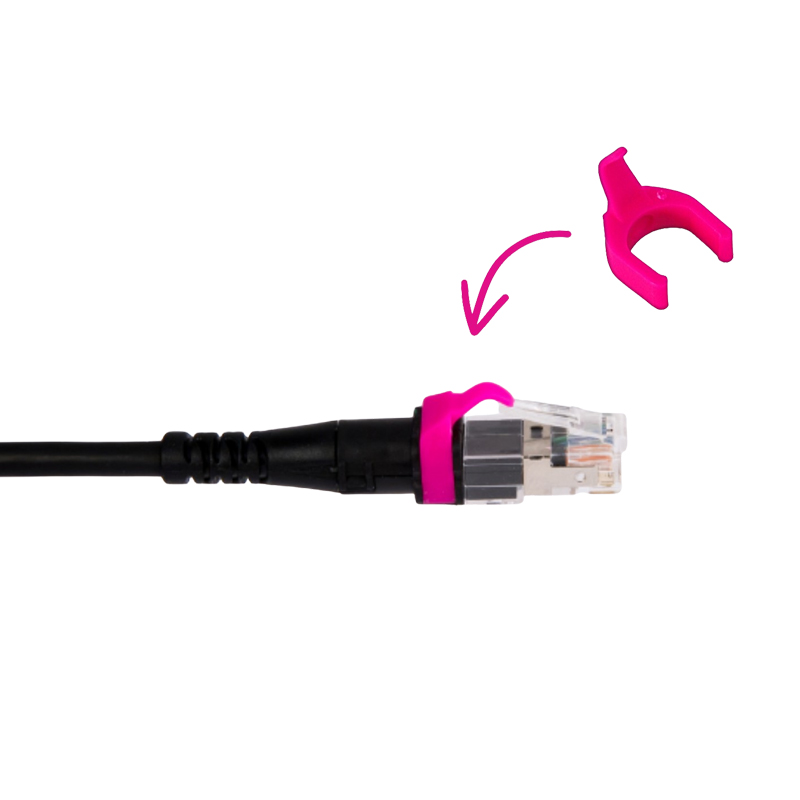 PatchClip - Rose Fluo (boite de 50)