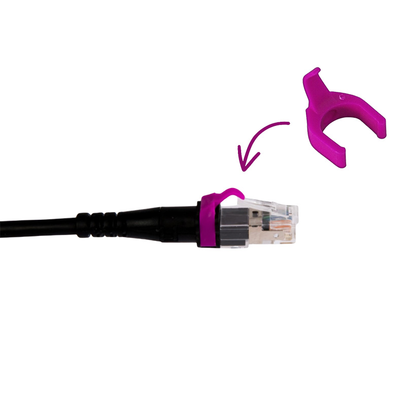 PatchClip - Fushia (boite de 50)