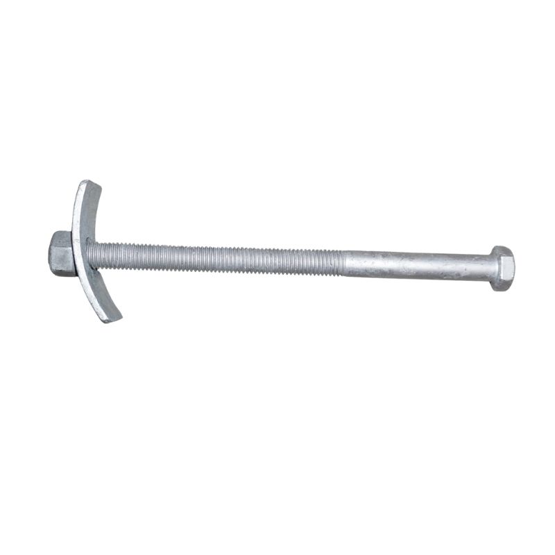 Boulon 14X225 filetage 145 en acier galvanisé