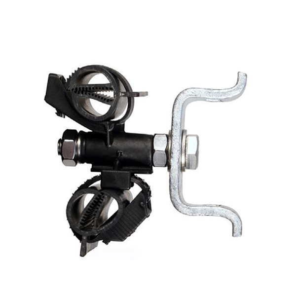 Fixation ADSS descente de Poteau pour 1 ou 2 câbles