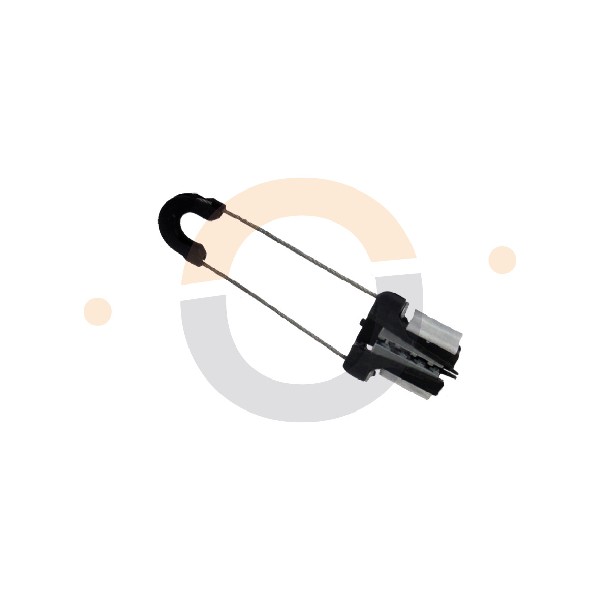 Pince d'ancrage pour réseaux câbles fig.8 à porteur acier (Cap 2- EOL