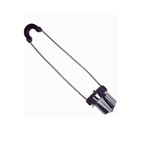 Pince d'ancrage pour réseaux câbles fig.8 à porteur acier (Cap 5-7mm)