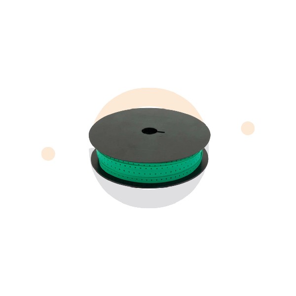 BP8V Bandeau de reperage PVC vert, rl 50m