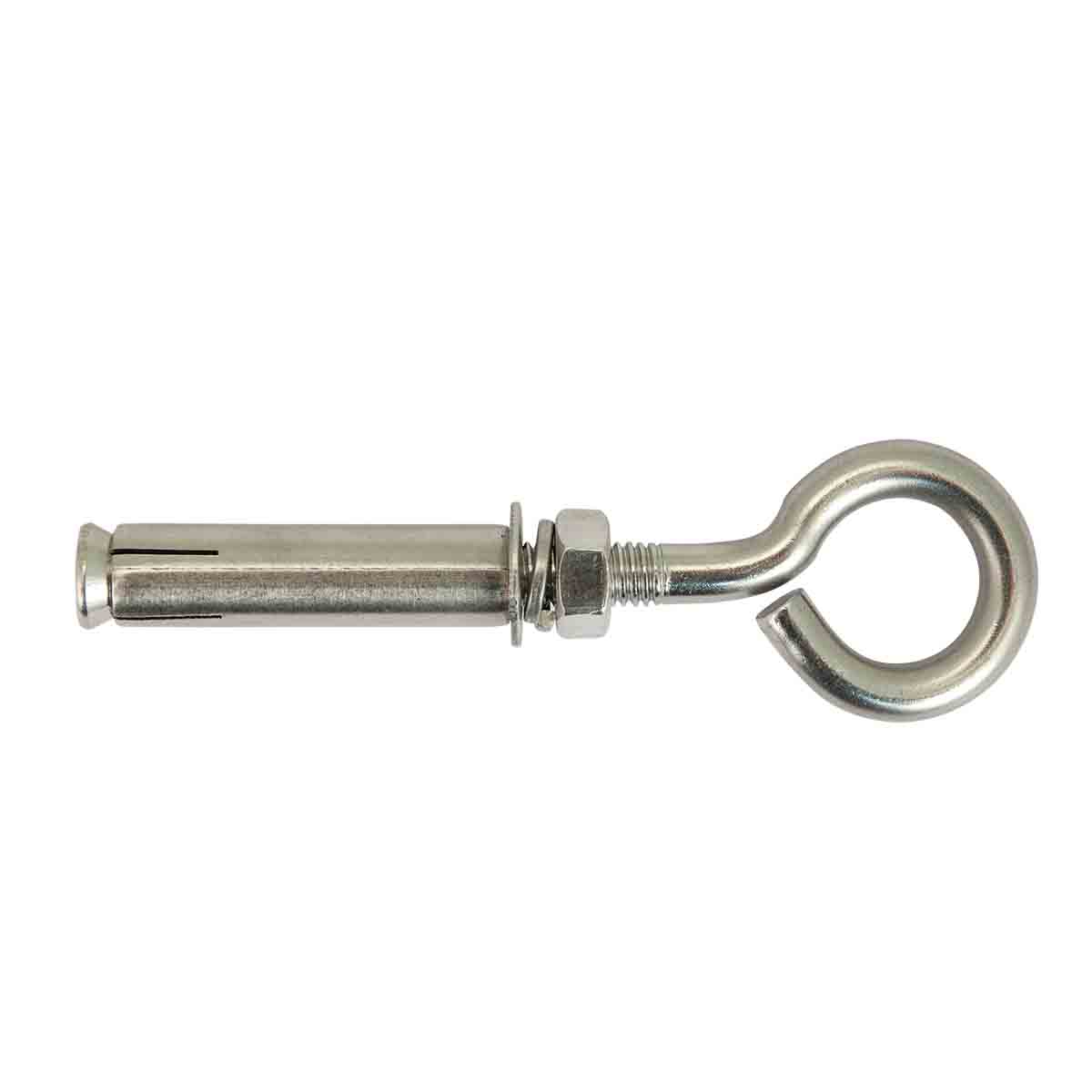 DCS8 : Piton d'accrochage béton Ø8mm inox avec cheville à expansion