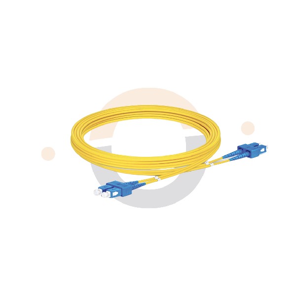 Jarretière Duplex OS2 9/125 SC-UPC/SC-UPC 1m EOL