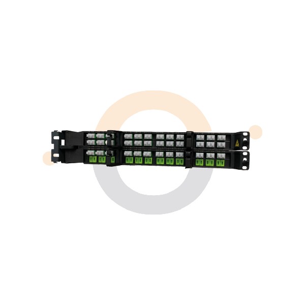 Tiroir pivotant 2U Axe à gauche 72P SC/APC pré-équipé 72 pigtails NPR