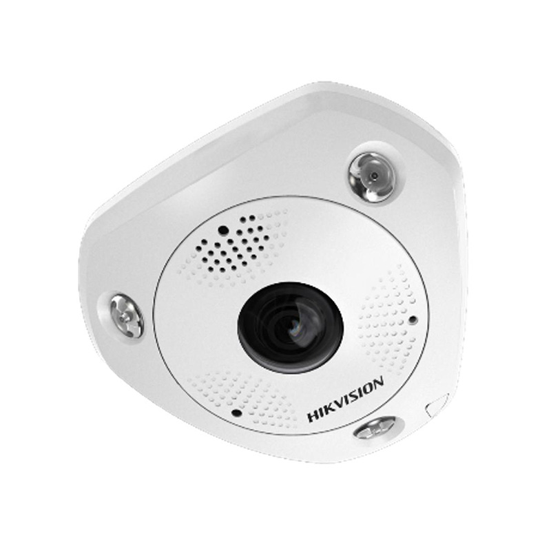 HIKVISION - DS-2CD6365G0E-IVS - Fisheye IP 360° 6Mp IR15 PoE IK10-EOL