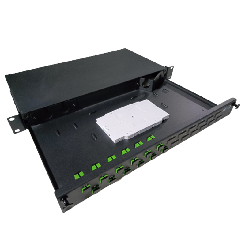 HSD - Tiroir optique 24 SCAPC Sx équipé de 12T SC/APC Sx