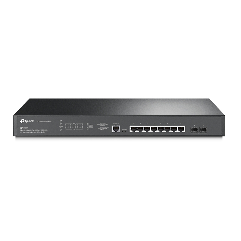 TP-LINK SG3210XHP-M2 8x10/100/1000 +2SFP Poe 240W