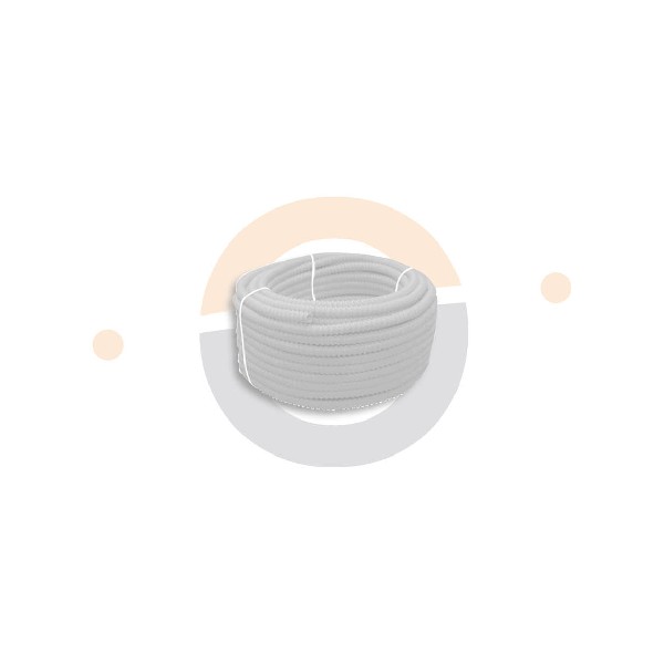 GAINE FENDUE BLANCHE - DIAM18MM - 30m