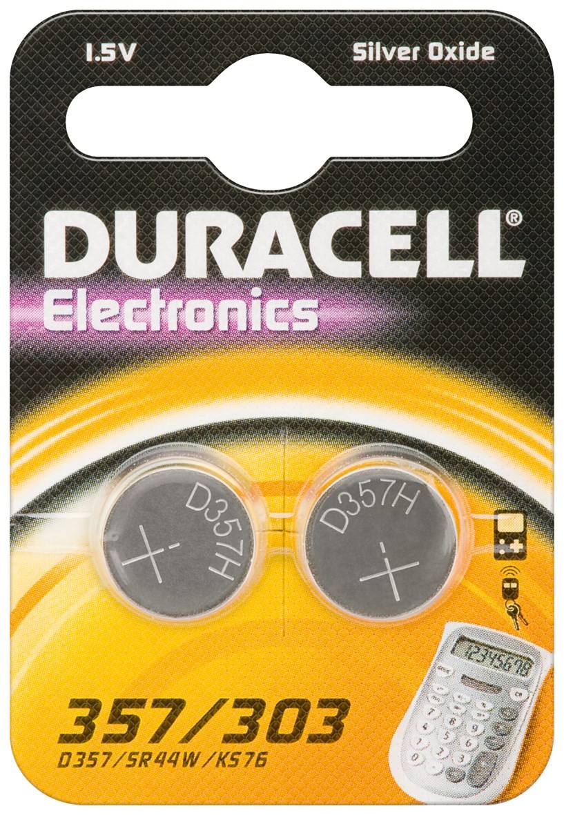 DURACELL - Pile SR44 - Blister de 2