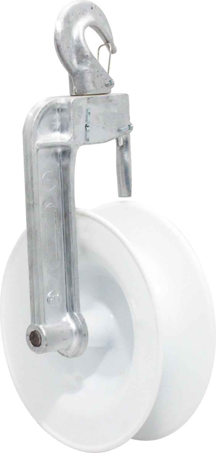 Poulie de déroulage réa alu large RO800