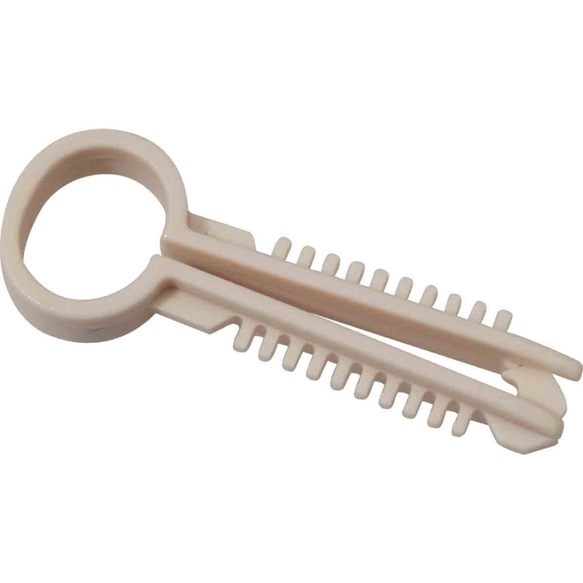 Pontet cheville rond ivoire TED - Ø5-6mm /Qté 200