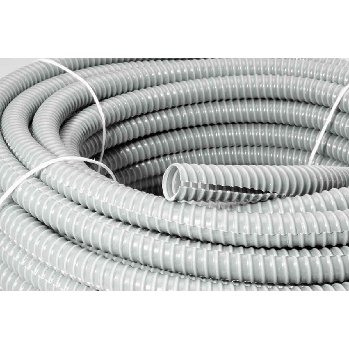 Gaine fendue TED Ø18mm verte _Rl 30m