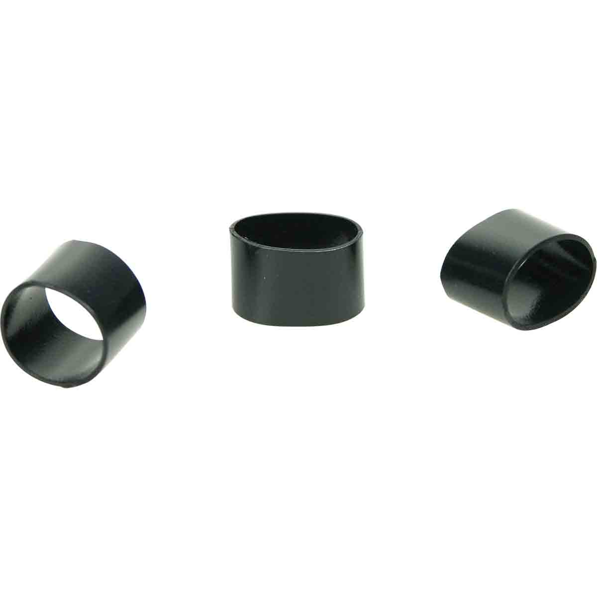 Bague PLIO Markers Ø12mm Lg 10mm noir /Qté 100