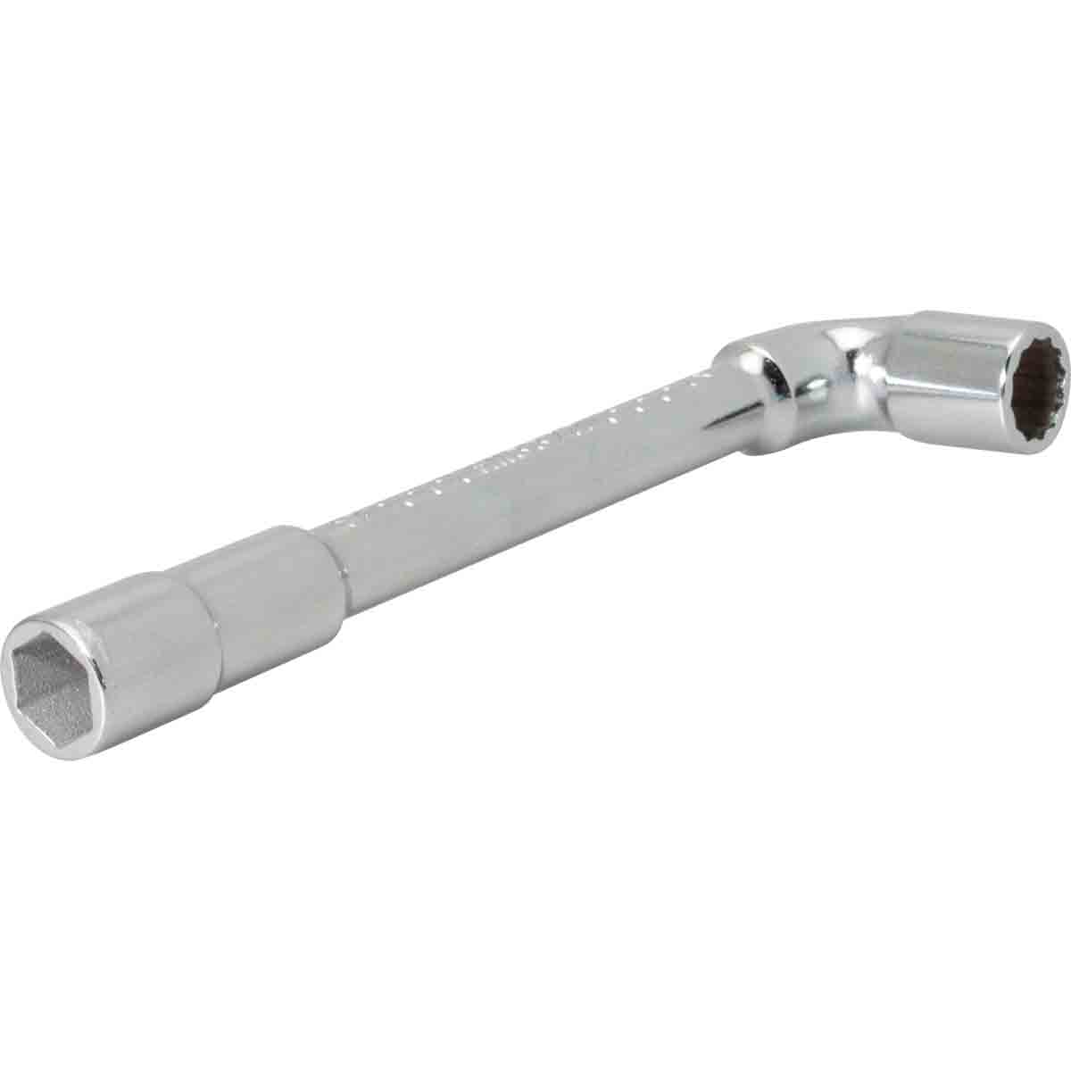 Clé à pipe débouchée 10mm 12x6 pans