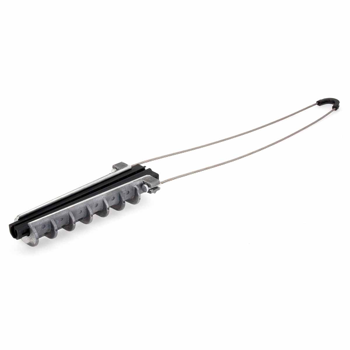 ACAL 12: Pince ancrage fourreau alu câble rond Ø12-14mm