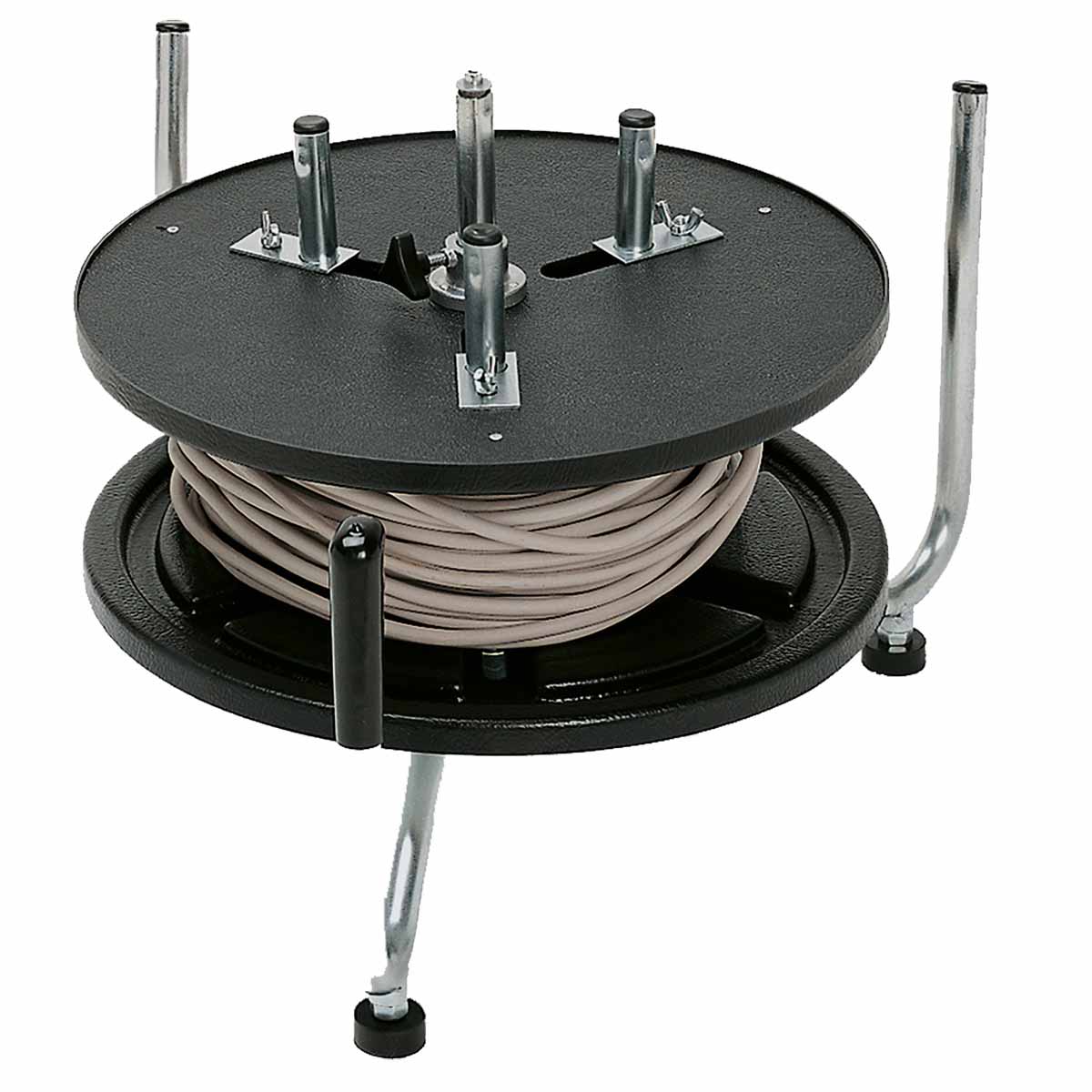 Devidoir vertical pour couronne câble et touret - Ø400mm 70kg max