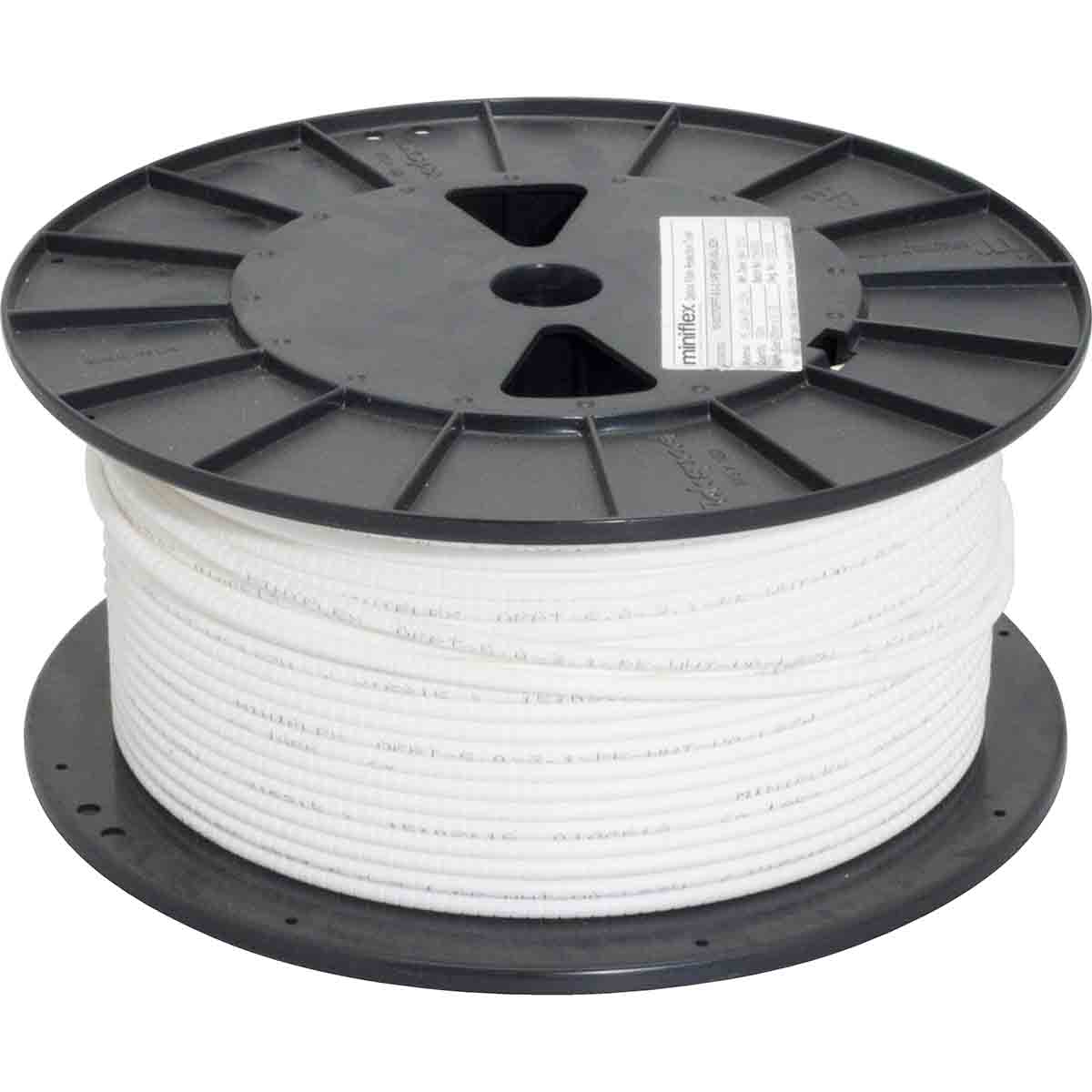 Tube de protection FO MINIFLEX Ø3,1/5mm blanc PE LSZH - lg 1000m
