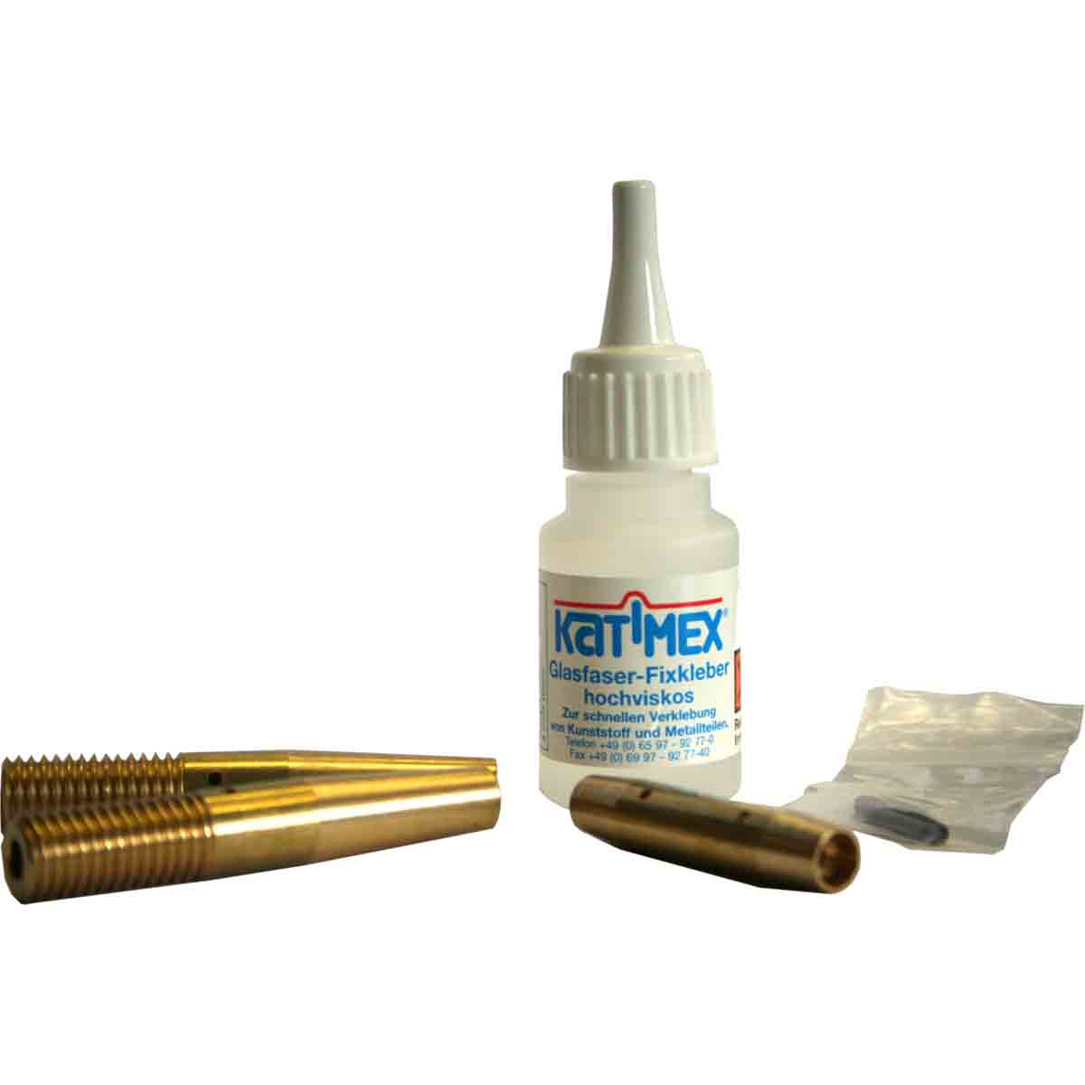 Kit réparation + colle + acces. pr aiguille Safe TED Ø7mm