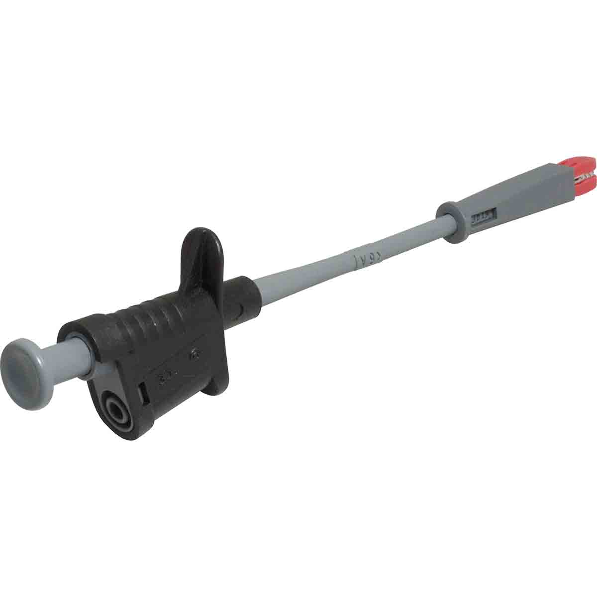 Grippe-fil crocodile souple noir