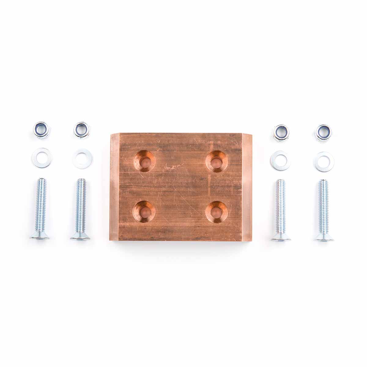 Semelle marteau à plaque en Cupro-Berylium TED + Kit visserie