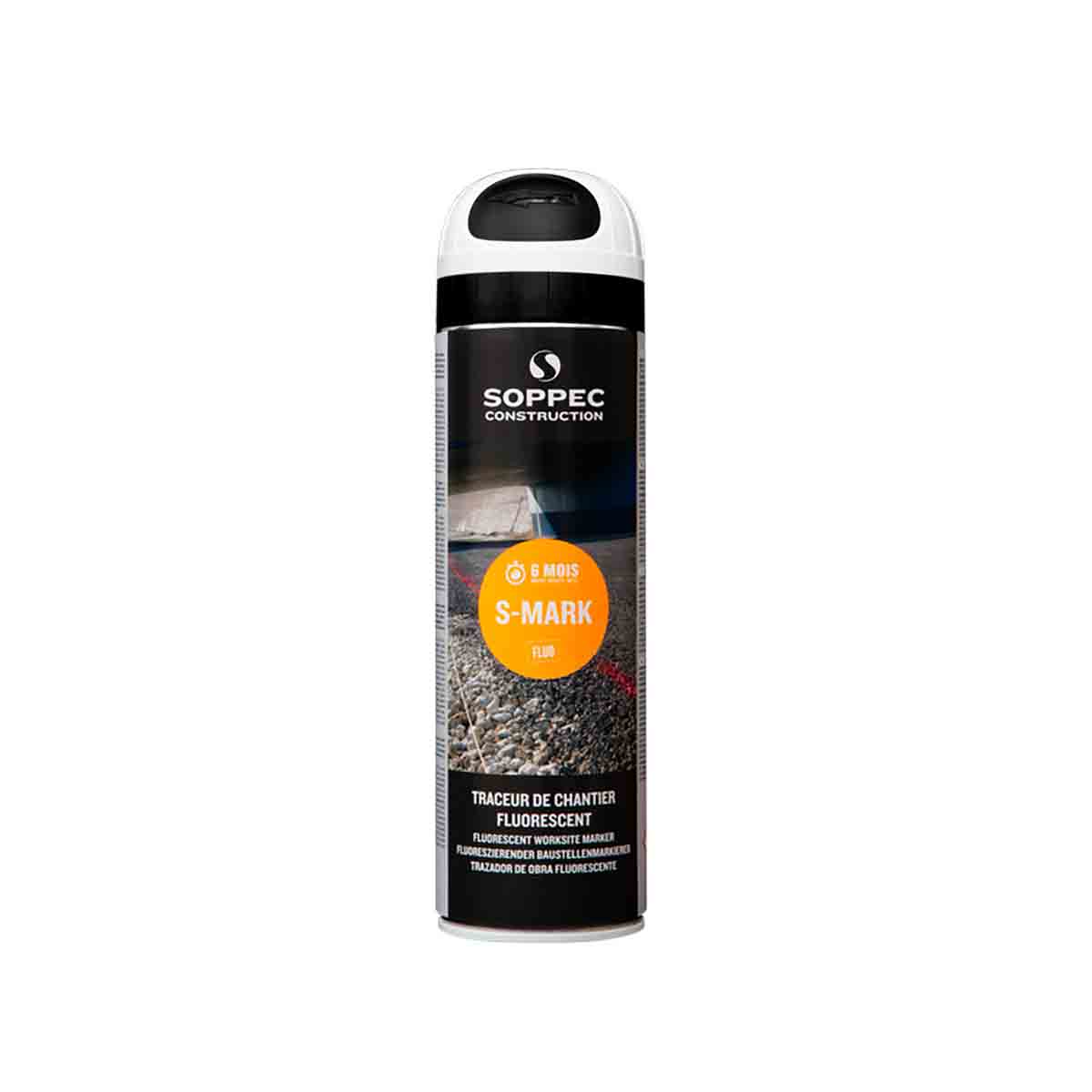 Bombe de traçage fluorescente blanche (6 mois) /500ml