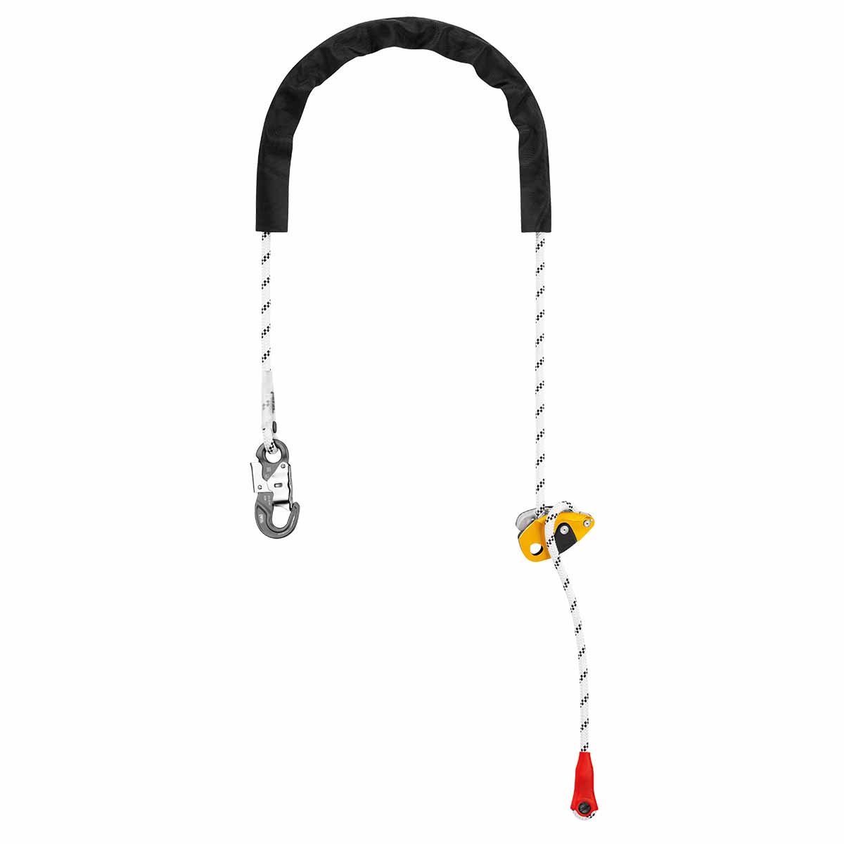 Longe de maintien réglable + tendeur PETZL GRILLON HOOK /Lg 3m