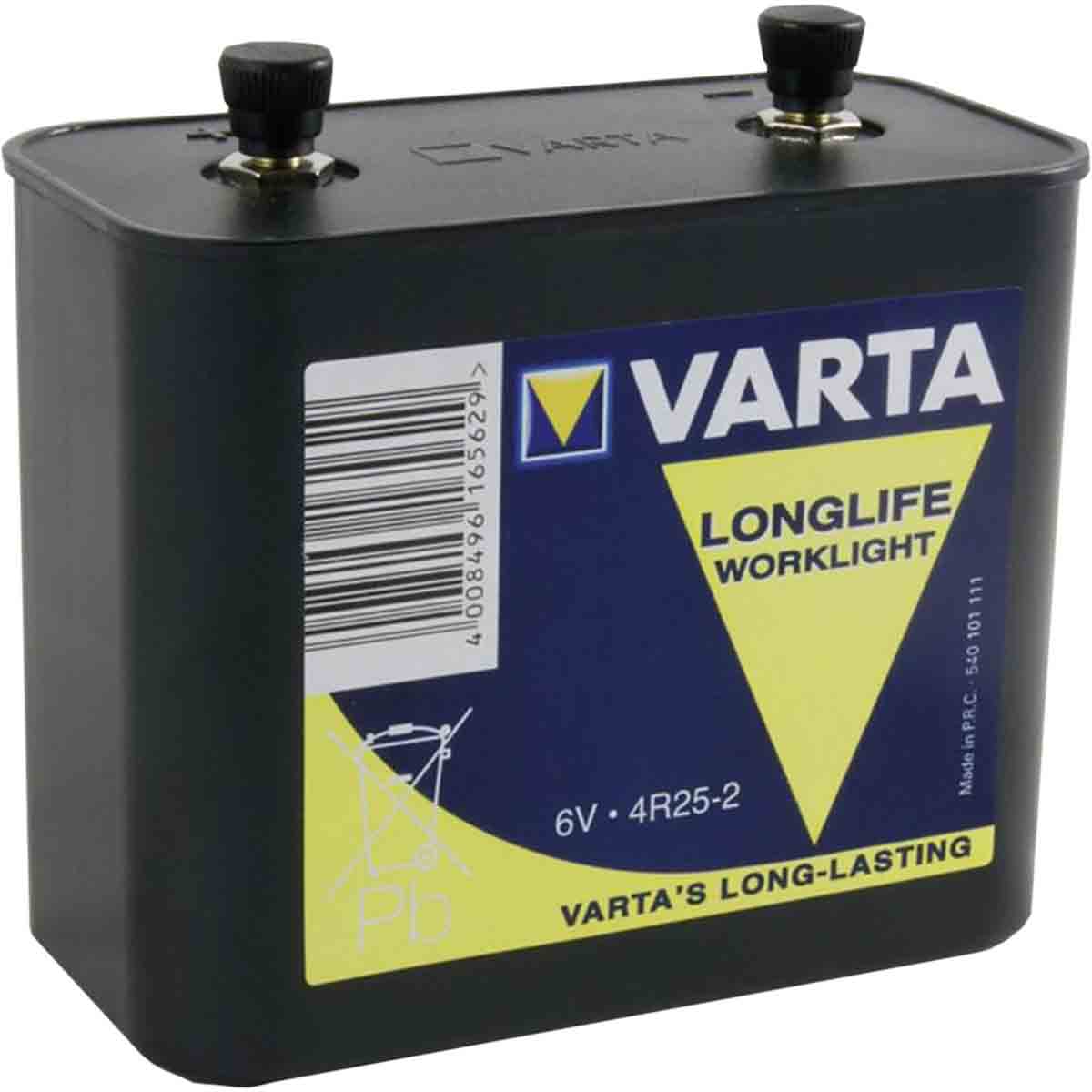 Pile alcaline VARTA 4R25-2 boîtier plastique - 19000mAh 6V